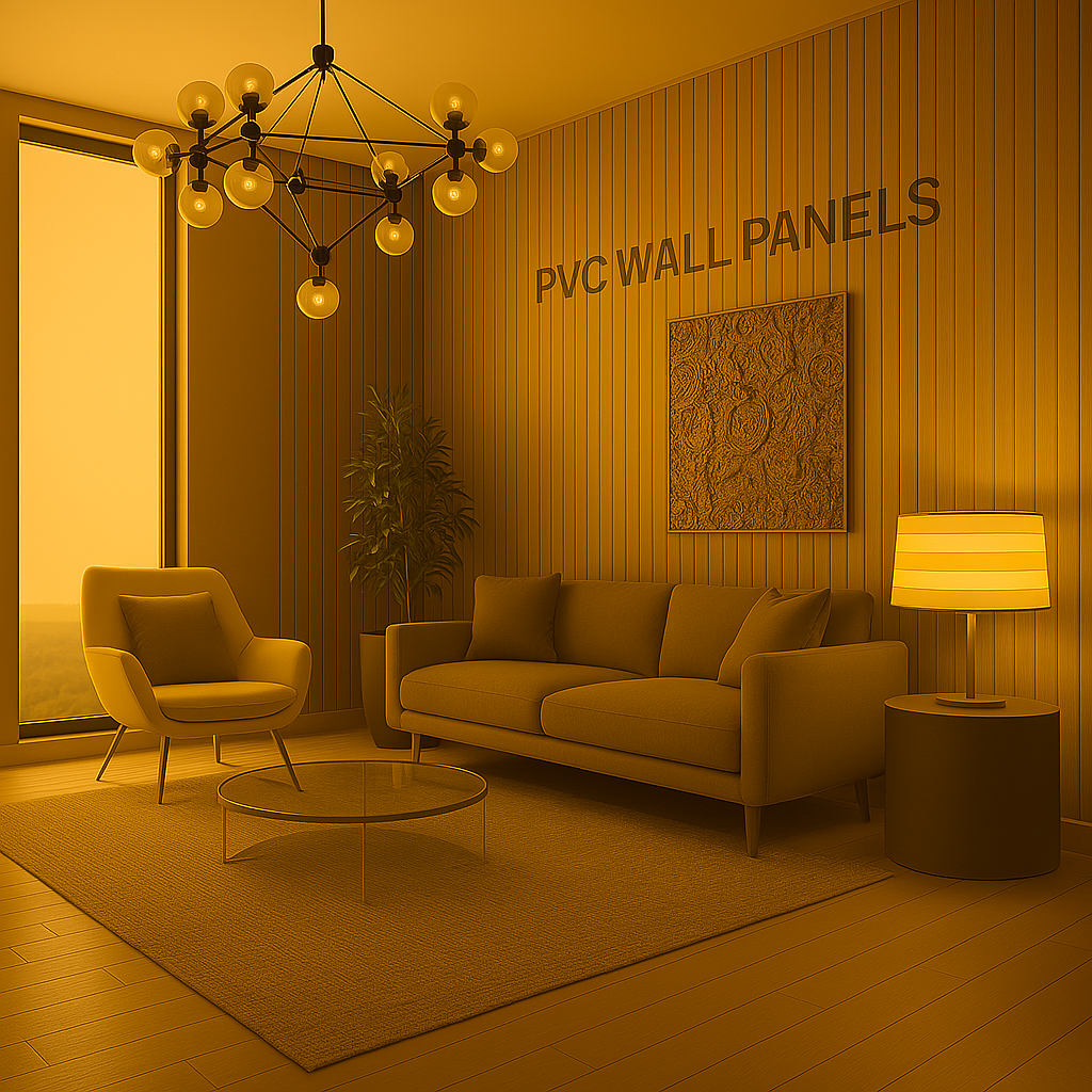 Decorative PVC wall panels